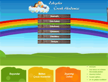 Tablet Screenshot of eskisehircocukakademisi.com